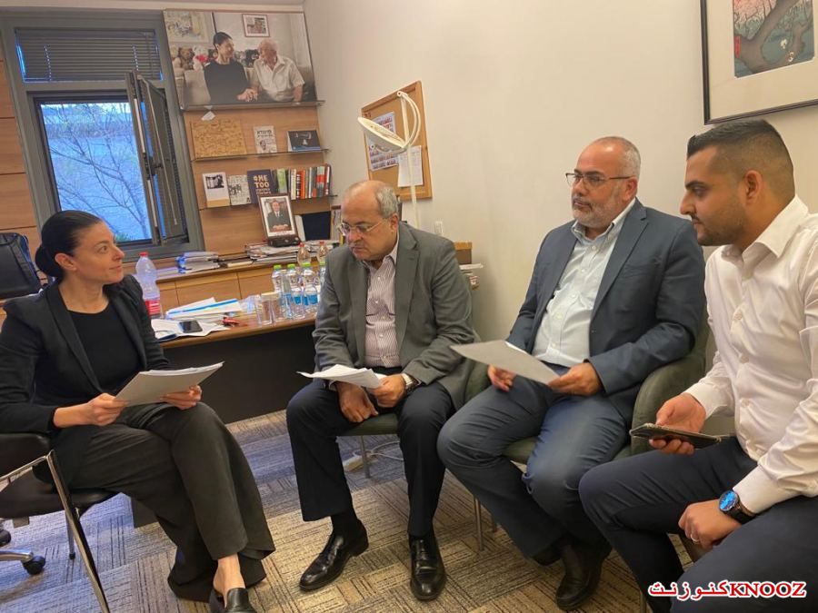 الطيبي والسعدي يجتمعان بوزيرة المواصلات ميراف ميخائيلي حول قضايا المواصلات للمجتمع العربي 